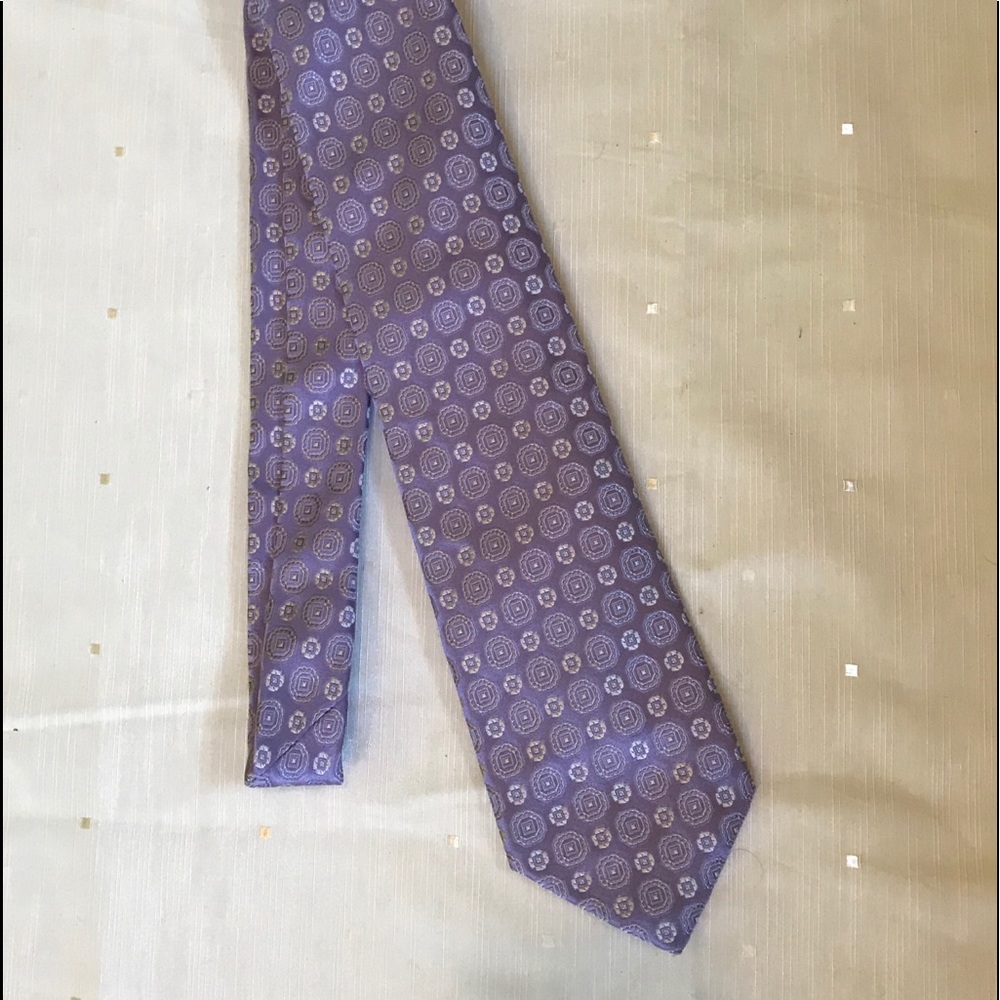 Valentino Silk Tie Purple